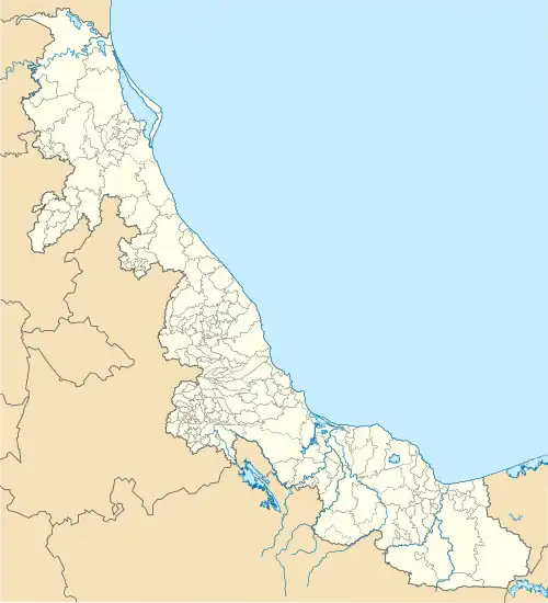 Álamo is located in Veracruz