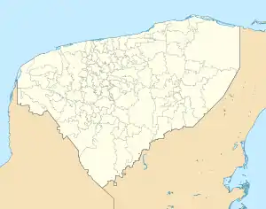 2017–18 Tercera División de México season is located in Yucatán (state)