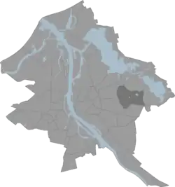 Location in Riga