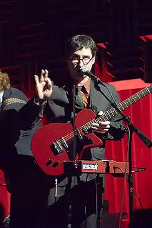 Michael Hearst performing at Joe's Pub in New York, NY.