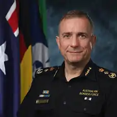 Michael Outram Official Australian Border Force Portrait