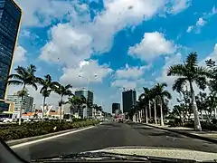 Automobiles in Luanda.