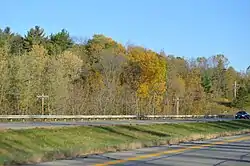 Along U.S. Route 30 near Charles Mill Lake