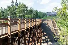 Mill Creek Ravine pedestrian bridge