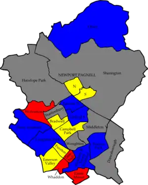 2006 results map