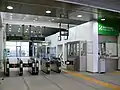 Minami-Hashimoto Station exit gate