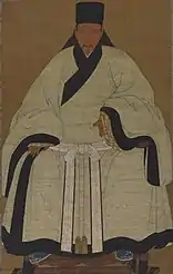 Ming dynasty man wearing shenyi