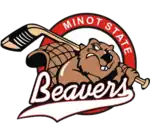 Minot State Beavers Women's Ice Hockey athletic logo