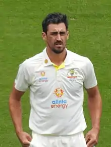 Mitchell Starc in December 2021