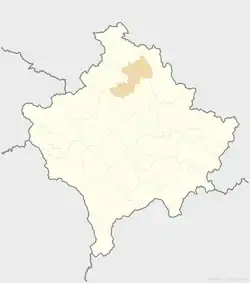 Mitrovica is located in Kosovo