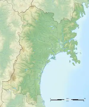 Miyatoko Dam is located in Miyagi Prefecture