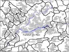 Frankfurt (Main) Süd is located in Frankfurt am Main