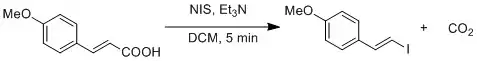 Modified Hunsdiecker reaction