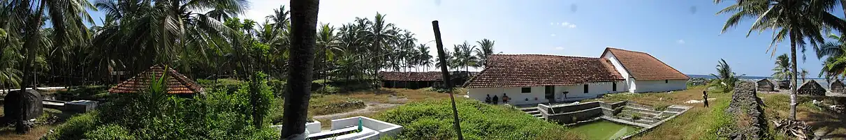 Moideen Mosque a Panoramic View