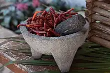 Molcajete y tejolote, Mexico.