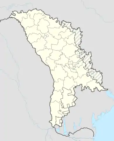 Mărculești is located in Moldova