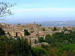 View of Montalcino