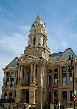 County Courthouse in Crawfordsville