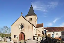 The church in Montlay-en-Auxois