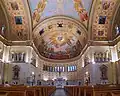 Guido Nincheri's interior decoration of Church of the Madonna della Difesa