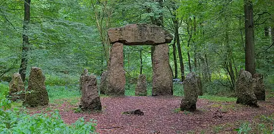 Memorial to the eleven forest rangers