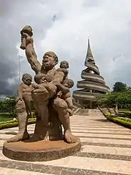 Image 29Reunification Monument, Yaounde (from Tourism in Cameroon)