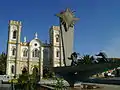 Monument to the Sun and cathedral