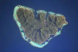 Mo'orea, the island on which Papetoai is located