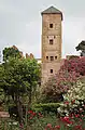 The tower of the pavilion of Moulay Ismail (Oudayas Museum)