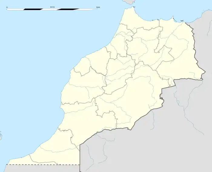 Bab Marzouka is located in Morocco