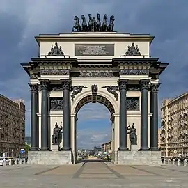 Triumphal Arch of Moscow, by Joseph Bové