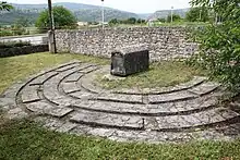 The grave of Rabbi Moshe Danon chief Rabbi of Sarajevo (1815-1830), Located in Stolac, Bosnia and Herzegovina