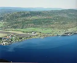 View of the village