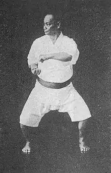 Image 40Chōki Motobu in Naihanchi-dachi, one of the basic karate stances (from Karate)