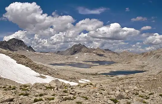 Mt. McGee centered, from Muir Pass