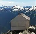 Mt. Tommy Thompson seen from Hidden Lake Peak Lookout