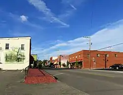 Buildings along Church Street