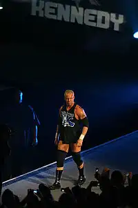 Kennedy making his ring entrance at a Raw house show in 2007.