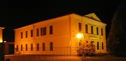 Town hall by night