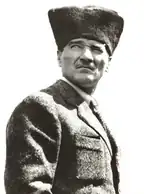 Mustafa Kemal Atatürk, a Turkish national hero