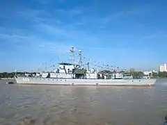 UMS Yan Aye Aung, one of the ships of Hainan-class submarine chaser