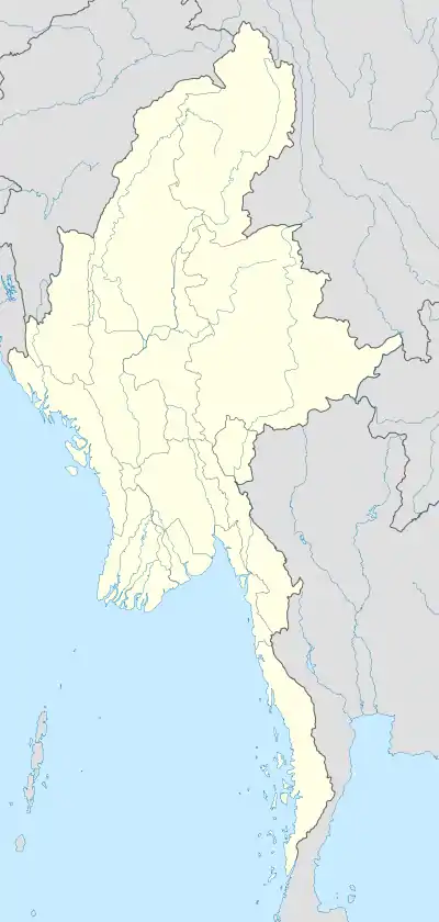 Leiksin is located in Myanmar