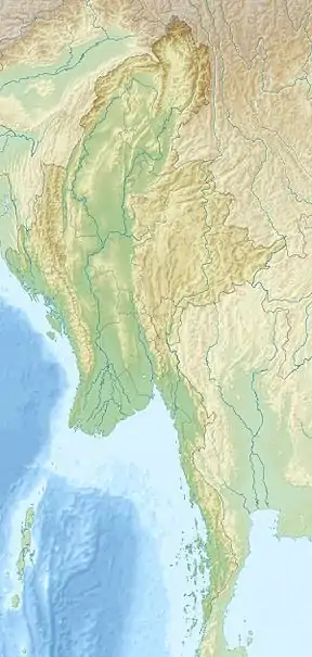 Zinghmuh is located in Myanmar