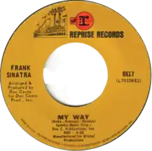 A-side label of US single