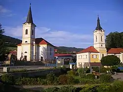 Catholic church and municipal office