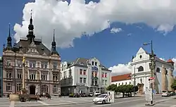 Bohemian Paradise Square in Turnov