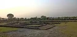 Ruins of the ancient fort at Basarh