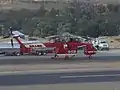 N7095B on duty in Mariposa, California working on the Washburn Fire