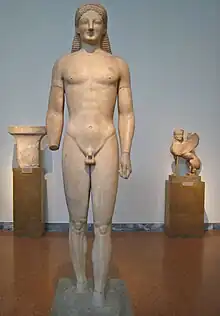 Athens, Kouros from Merenda.