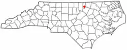 Location of South Henderson, North Carolina